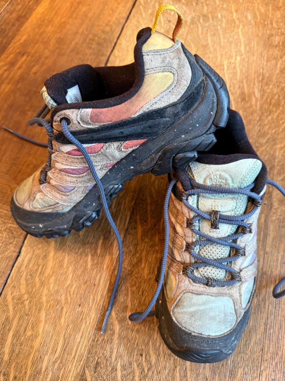 Merrell Moab 3 Unlikely Hikers Women’s 8.5 Multicolor Hiking Shoes Low Top
